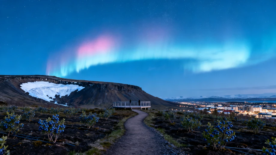 Have You Ever Noticed The Hidden Volcano Glaciers That Alter Local Skies And Make Regular Northern Lights Unrecognizable