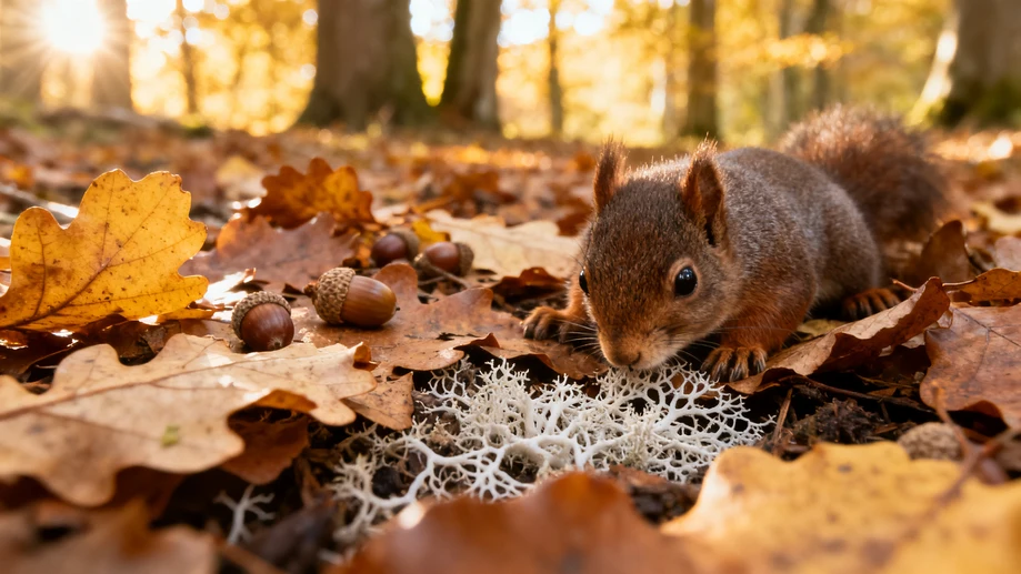 Did you know hidden underground forest networks help lost baby squirrels find their way back home