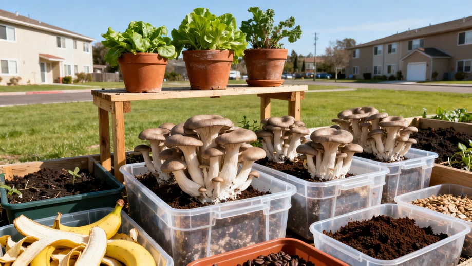 Did You Know Ordinary Supermarket Oyster Mushrooms Can Slash Your Home Food Waste Related Emissions By 14 Percent