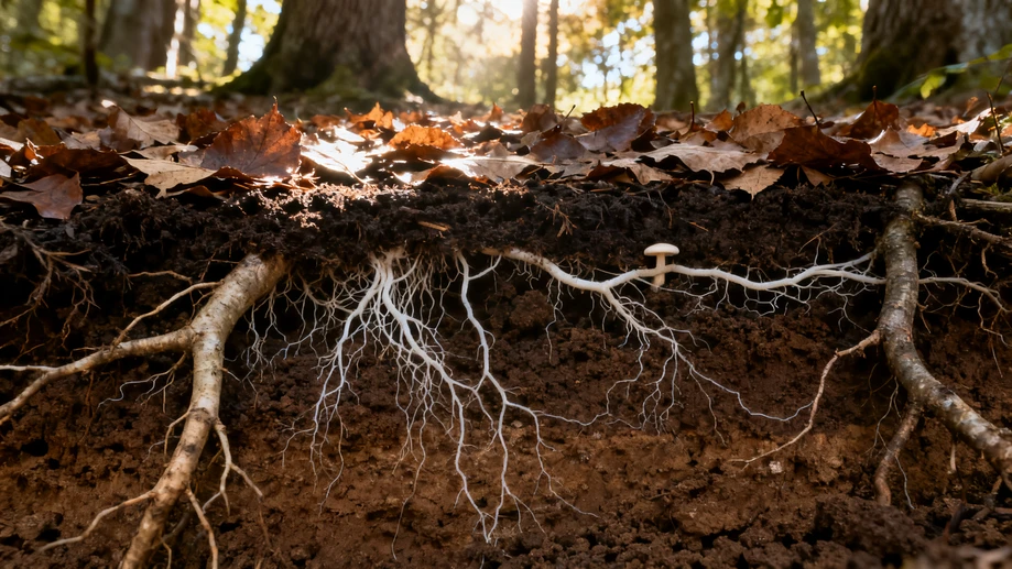 Do You Know Every Tree In A Whole Forest Secretly Chats Underground Through Hidden Fungal Networks