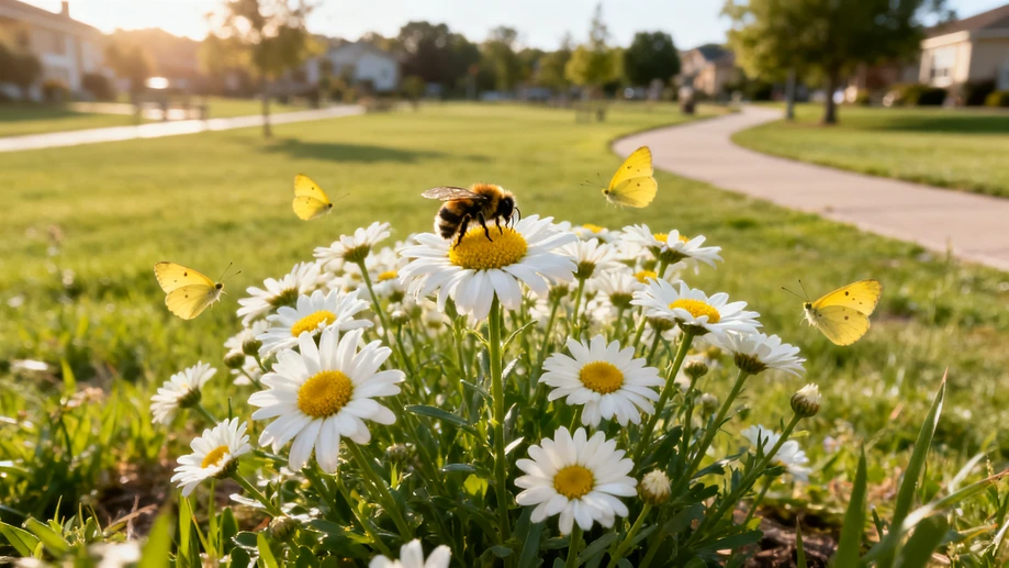 Wait, Common Wild Daisies Can Keep a Hidden Record of All Local Pollinators That Visited Them All Summer?
