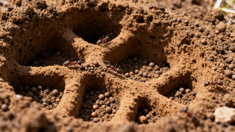 Ever Wondered How Ants Build Their Underground Empires?